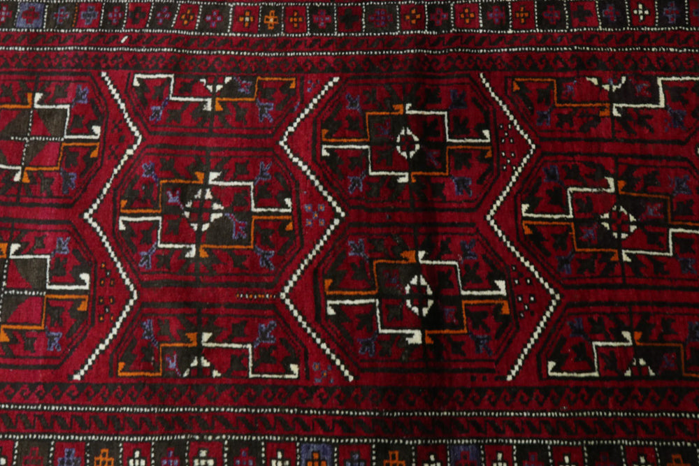 Belutsch Teppich - 190 x 105 cm - rot