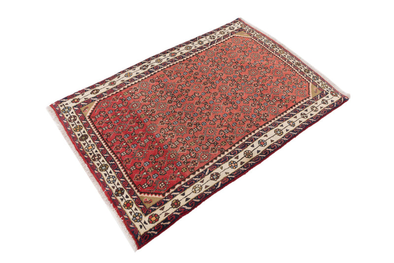 Perserteppich - Nomadic - 145 x 105 cm - rot