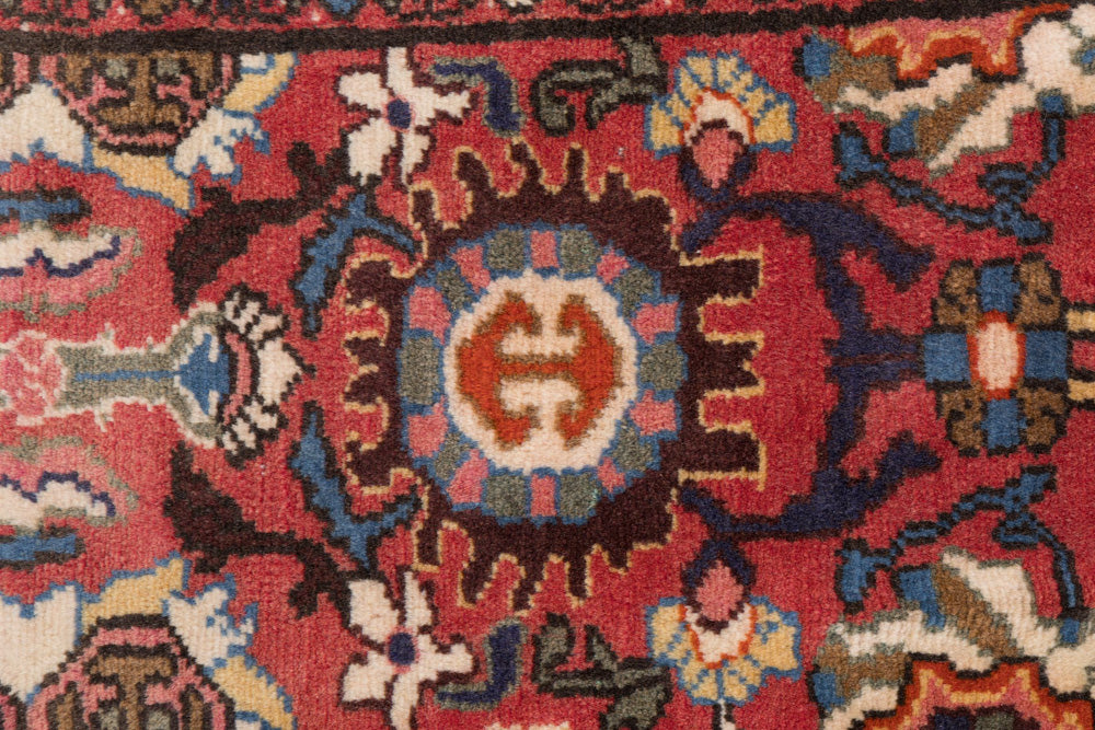 Perserteppich - Nomadic - 140 x 100 cm - rot