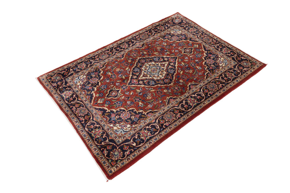 Kashan Tappeto 150x105cm - Tappeto persiano
