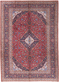 Perserteppich - Keshan - 350 x 252 cm - rot