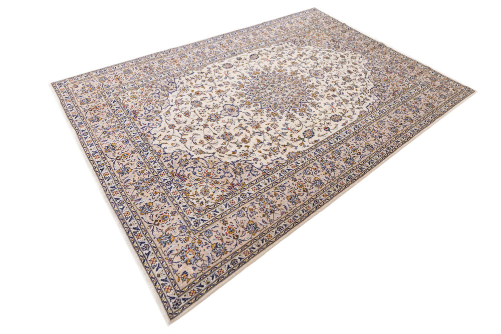Perserteppich - Keshan - 345 x 245 cm - creme