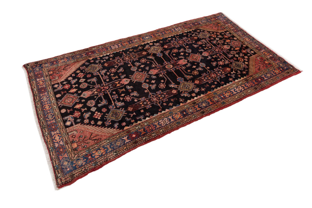 Perserteppich - Nomadic - 240 x 130 cm - dunkelblau