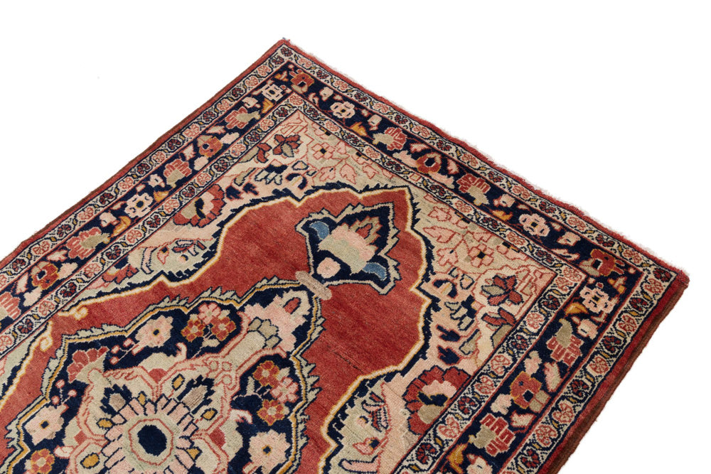 Perserteppich - Nomadic - 220 x 147 cm - hellrot