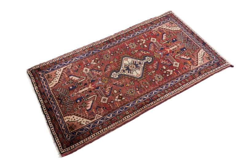 Perserteppich - Nomadic - 137 x 72 cm - rost