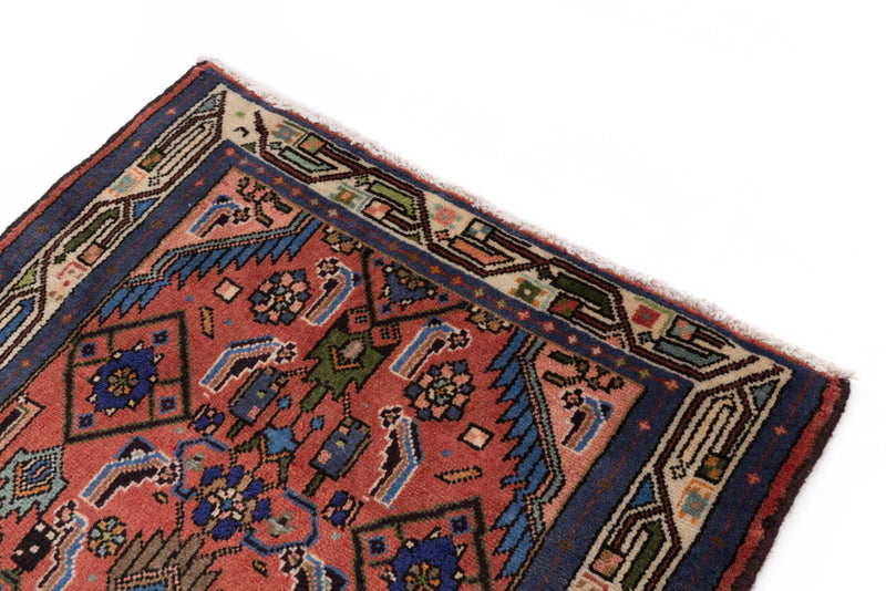 Perserteppich - Classic - 138 x 80 cm - hellrot