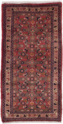 Perserteppich - Nomadic - 135 x 72 cm - rot