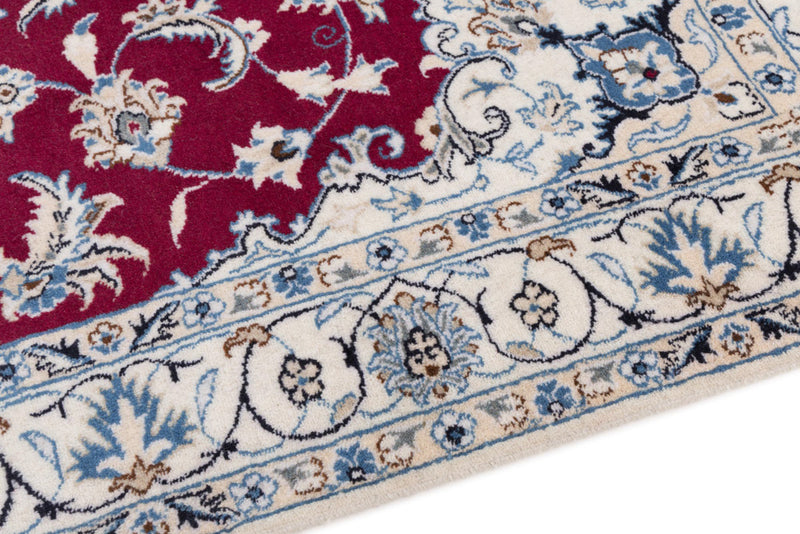 Perserteppich - Nain - 200 x 120 cm - rot