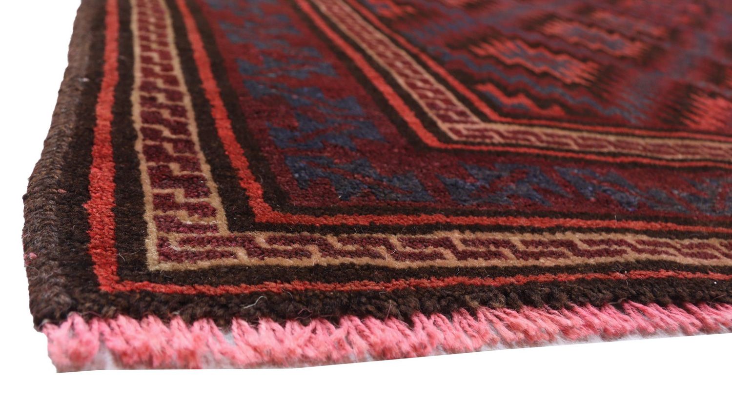 Tappeto Belutsch - 180 x 121 cm - rosso scuro