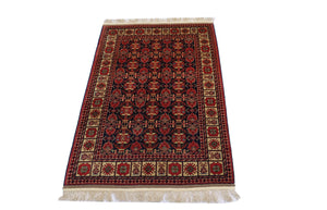 Tappeto afgano - 182 x 121 cm - rosso