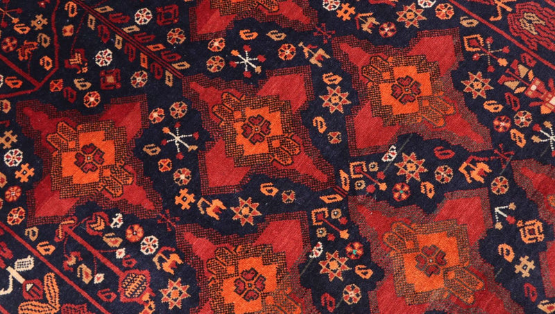 Tappeto afgano - 172 x 100 cm - rosso