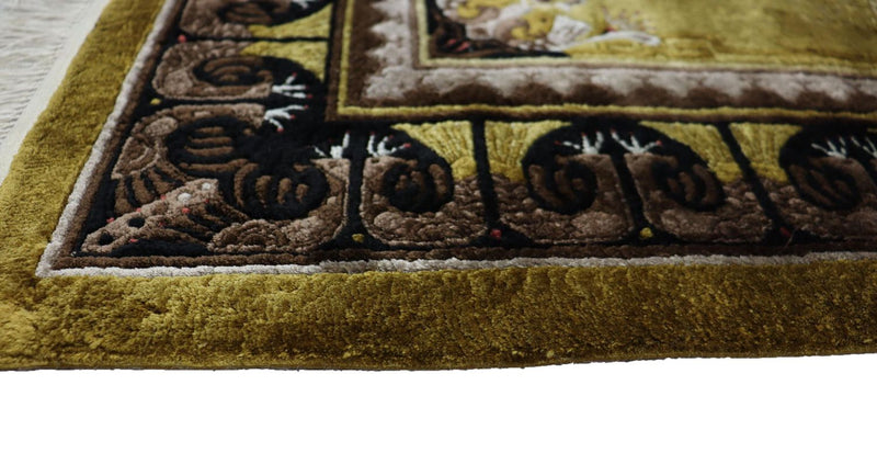 Tappeto cinese - 190 x 90 cm - verde