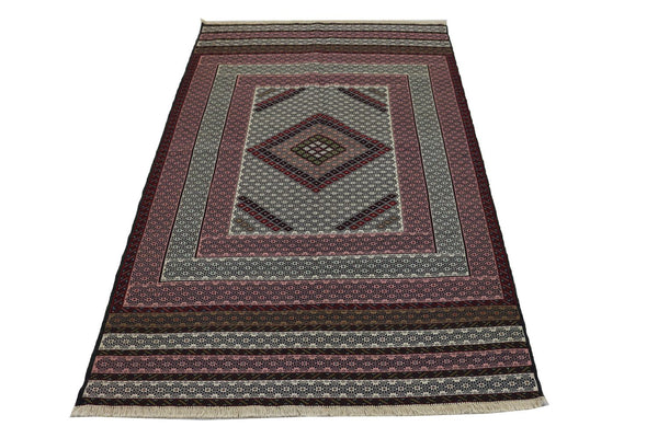 Tappeto Kelim - Orientale - 205 x 129 cm - blu