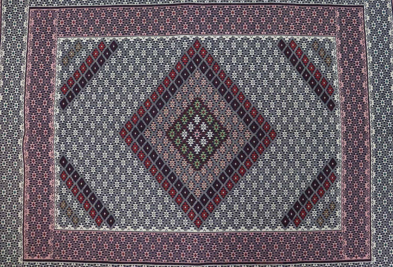 Tappeto Kelim - Orientale - 205 x 129 cm - blu