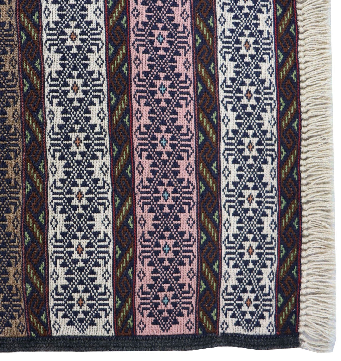 Tappeto Kelim - Orientale - 205 x 129 cm - blu