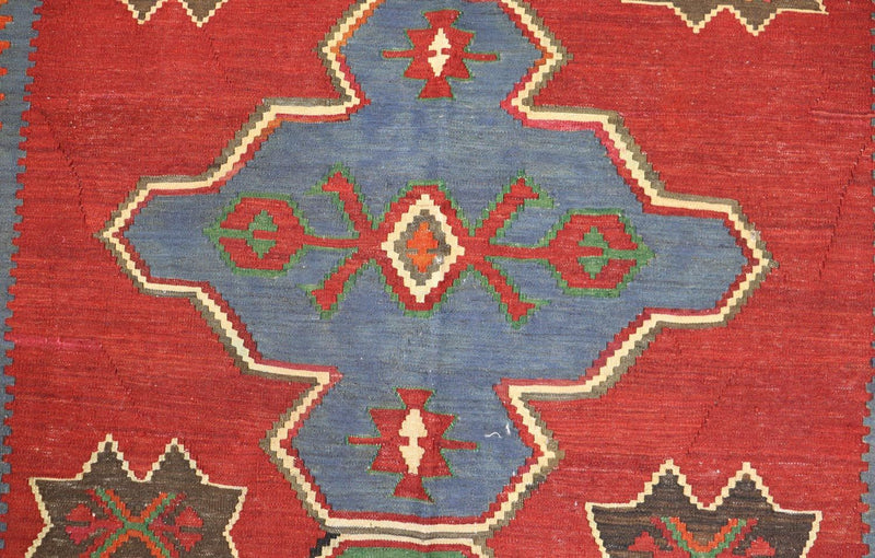 Tappeto Kelim - Orientale - 284 x 165 cm - rosso