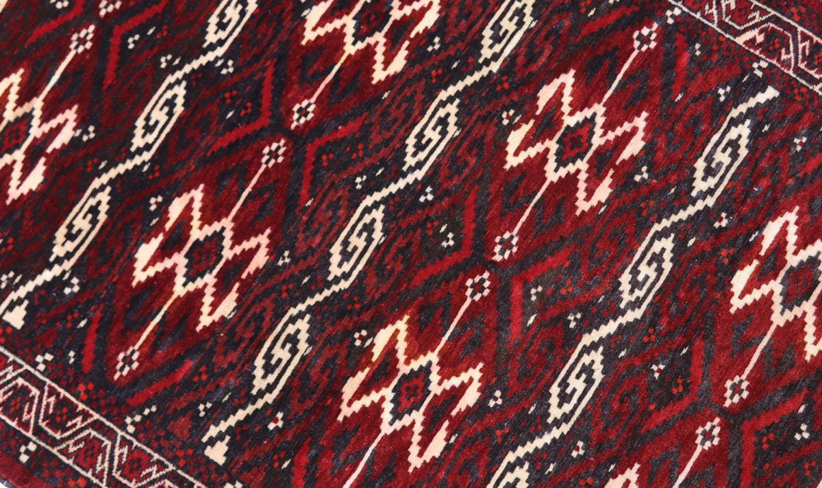 Tappeto afgano - Bukhara - 165 x 90 cm - rosso scuro