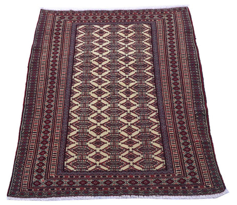 Tappeto afgano - 164 x 121 cm - rosso bordeaux
