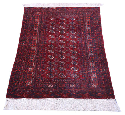 Tappeto afgano - 169 x 113 cm - rosso scuro