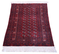 Tappeto afgano - 169 x 113 cm - rosso scuro