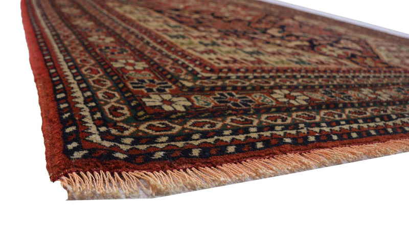 Tappeto afgano - 193 x 126 cm - rosso scuro