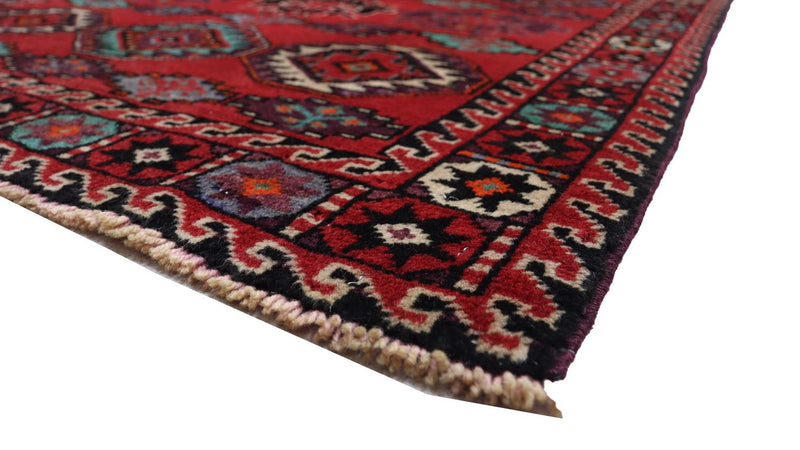 Tappeto Belutsch - 198 x 102 cm - rosso scuro