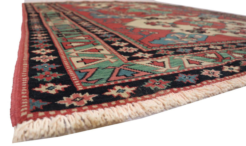 Tappeto afgano - 170 x 138 cm - rosso