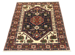 Tappeto afgano - 182 x 129 cm - blu scuro