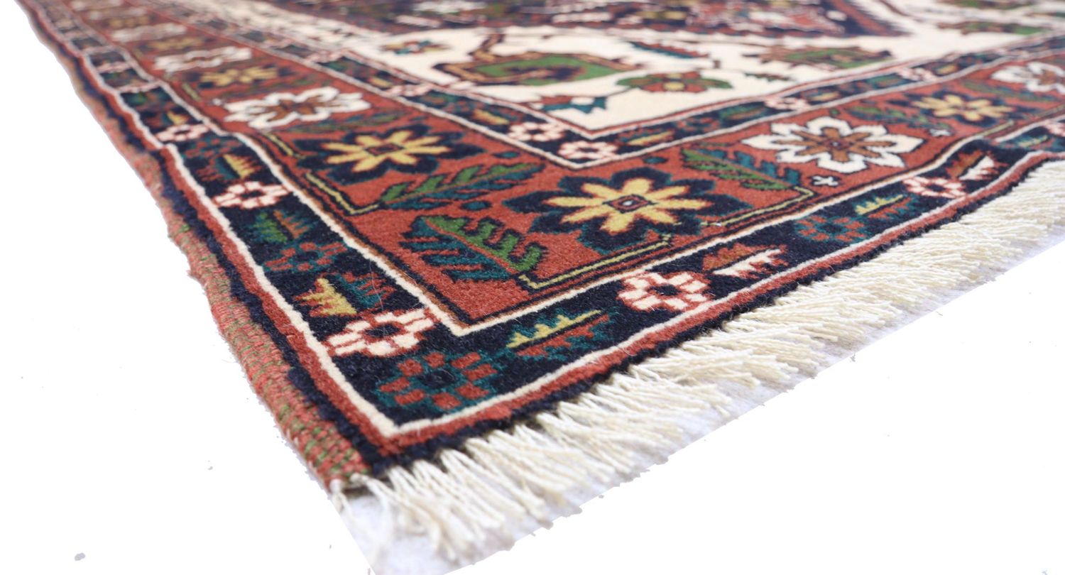 Tappeto afgano - 182 x 129 cm - blu scuro