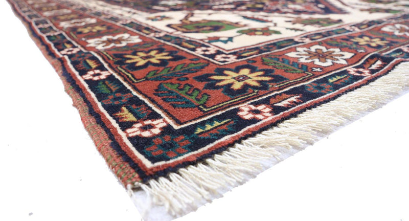 Tappeto afgano - 182 x 129 cm - blu scuro