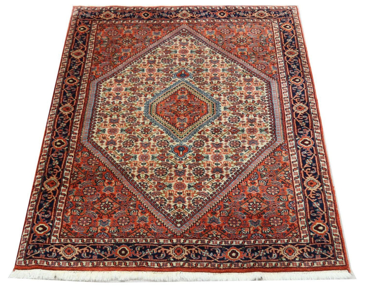 Tappeto orientale - Bidjar - Indo - 167 x 117 cm - rosso