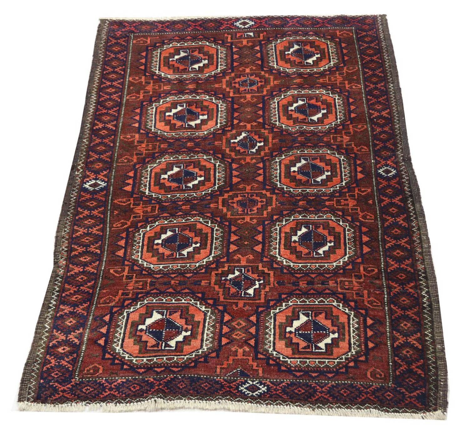 Tappeto Belutsch - 163 x 95 cm - marrone
