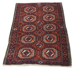 Tappeto Belutsch - 163 x 95 cm - marrone