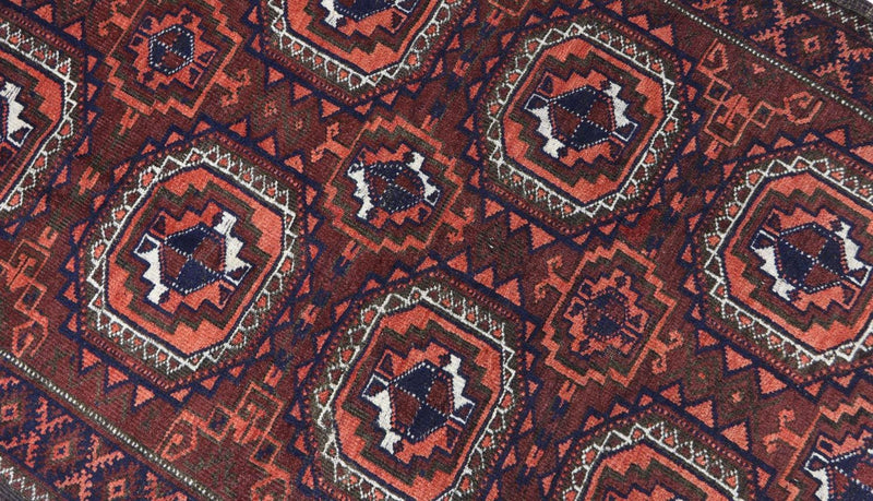 Tappeto Belutsch - 163 x 95 cm - marrone