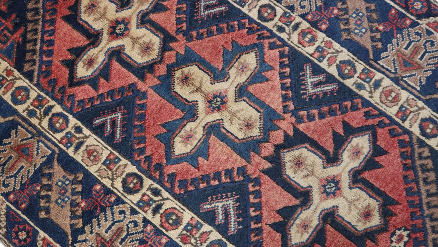Tappeto orientale - 192 x 120 cm - ruggine