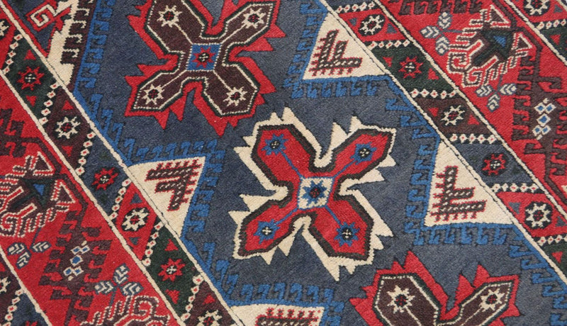 Tappeto orientale - 184 x 119 cm - rosso