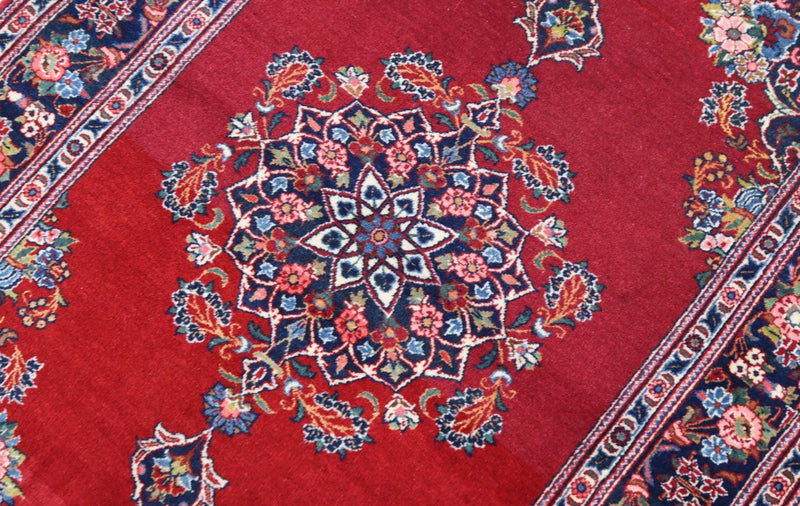 Tappeto Persero - Keshan - 154 x 101 cm - rosso