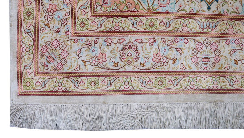 Tappeto di seta - Ghom seta - Premio - 150 x 100 cm - beige