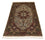 Tappeto di seta - Seta del Kashmir - 170 x 109 cm - rosso