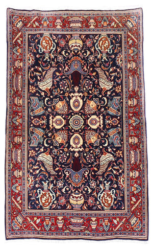 Tappeto Persero - Classico - 164 x 106 cm - blu scuro