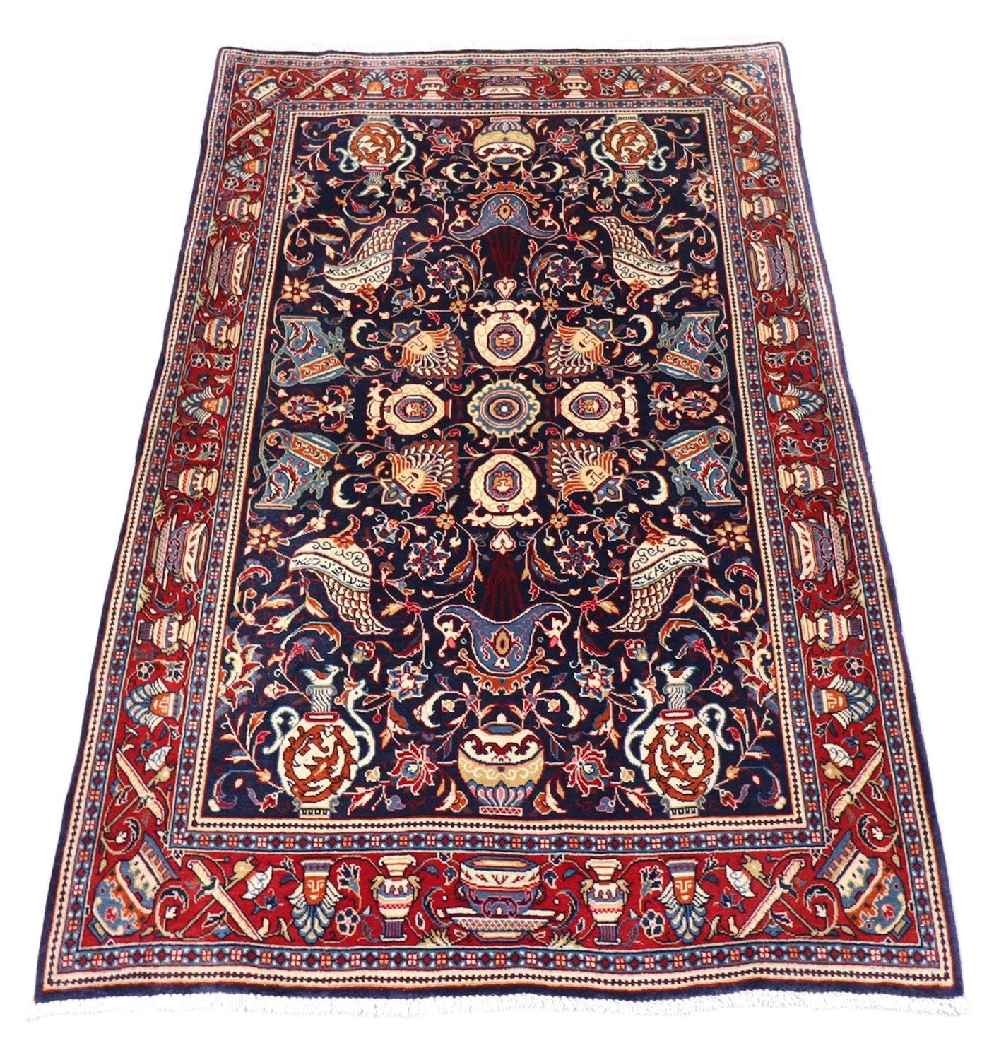 Tappeto Persero - Classico - 164 x 106 cm - blu scuro