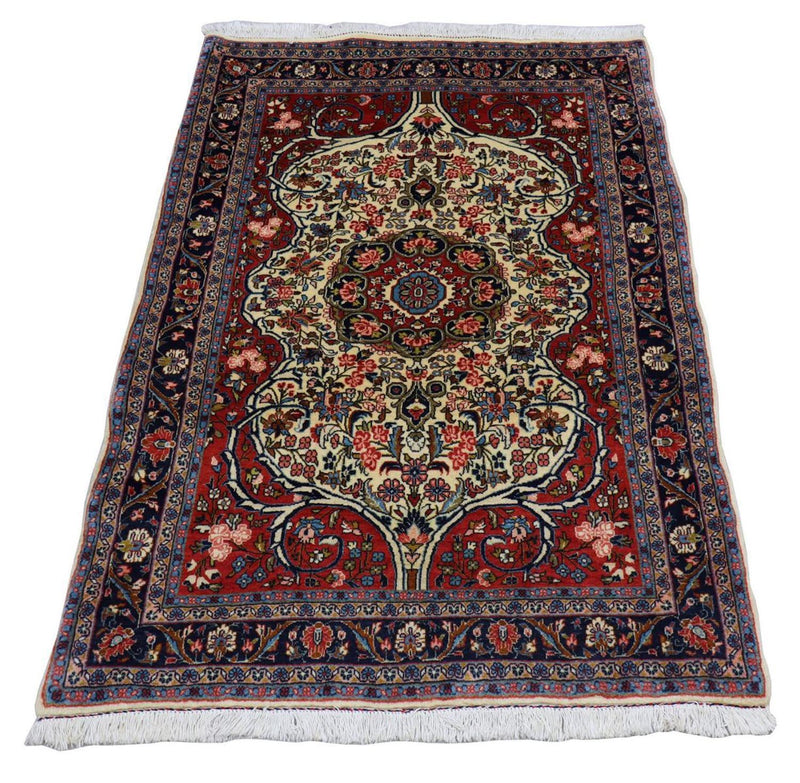 Tappeto Persero - Bidjar - 155 x 109 cm - blu scuro