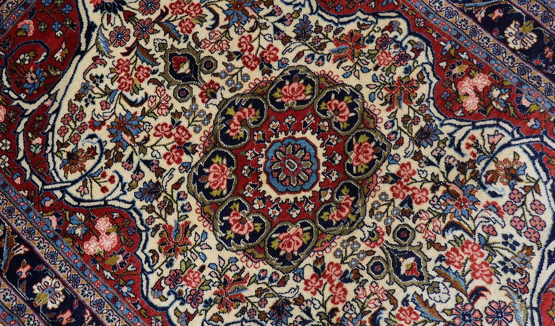 Tappeto Persero - Bidjar - 155 x 109 cm - blu scuro