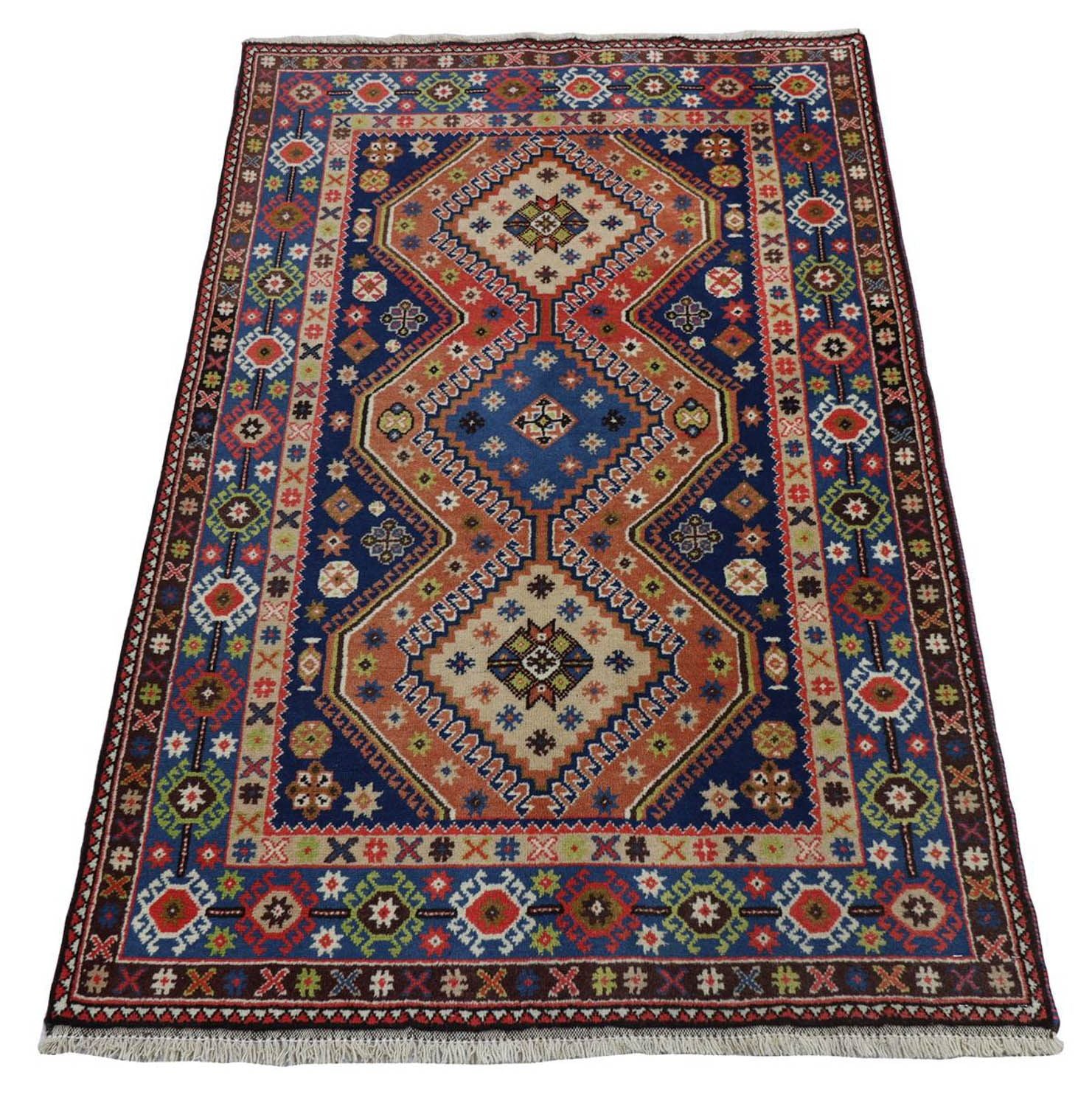 Tappeto Persero - Nomade - 162 x 108 cm - blu scuro