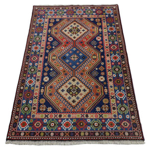 Tappeto Persero - Nomade - 162 x 108 cm - blu scuro