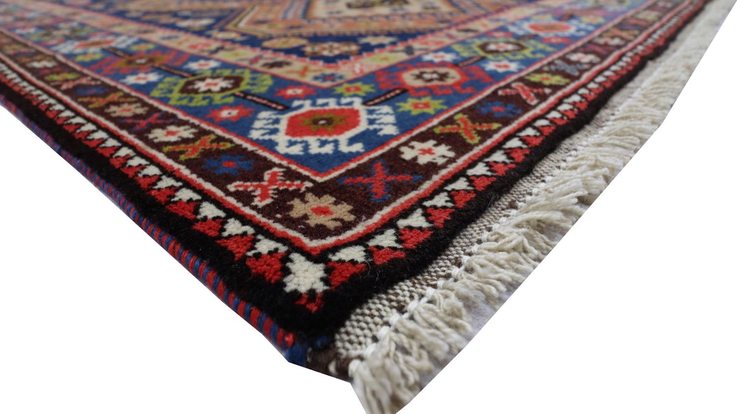 Tappeto Persero - Nomade - 162 x 108 cm - blu scuro