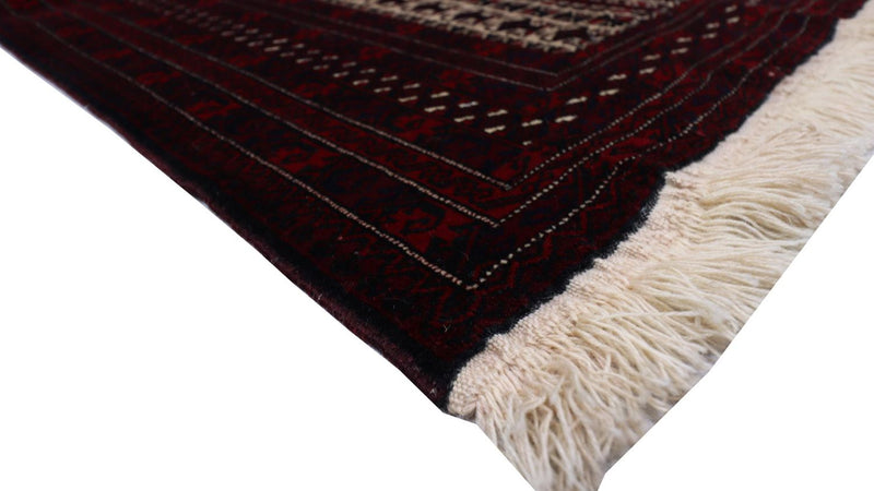 Tappeto afgano - 150 x 95 cm - rosso scuro