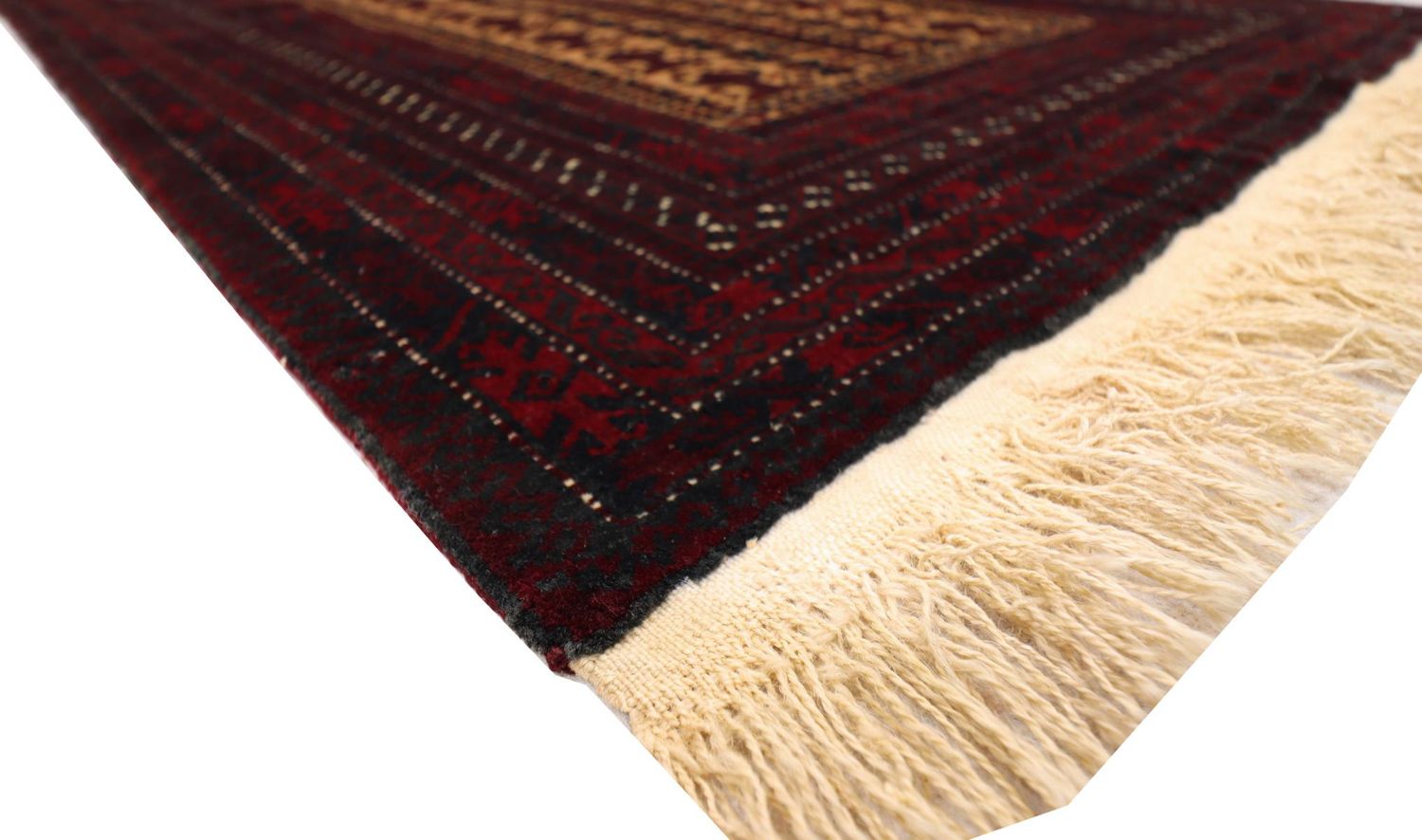 Tappeto afgano - 150 x 95 cm - rosso scuro
