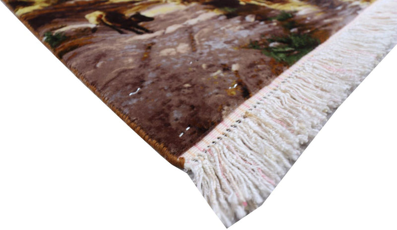 Tappeto Persero - Tabriz - 72 x 50 cm - multicolore