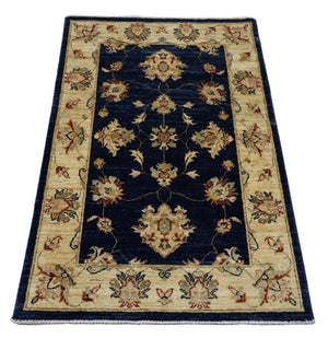 Tappeto Ziegler - 120 x 78 cm - blu scuro